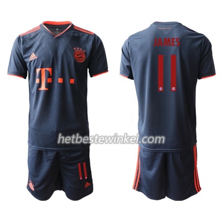 FC Bayern München JAMES 11 Kind Voetbaltenues Third 2019/20 - SS (+ Korte broeken)